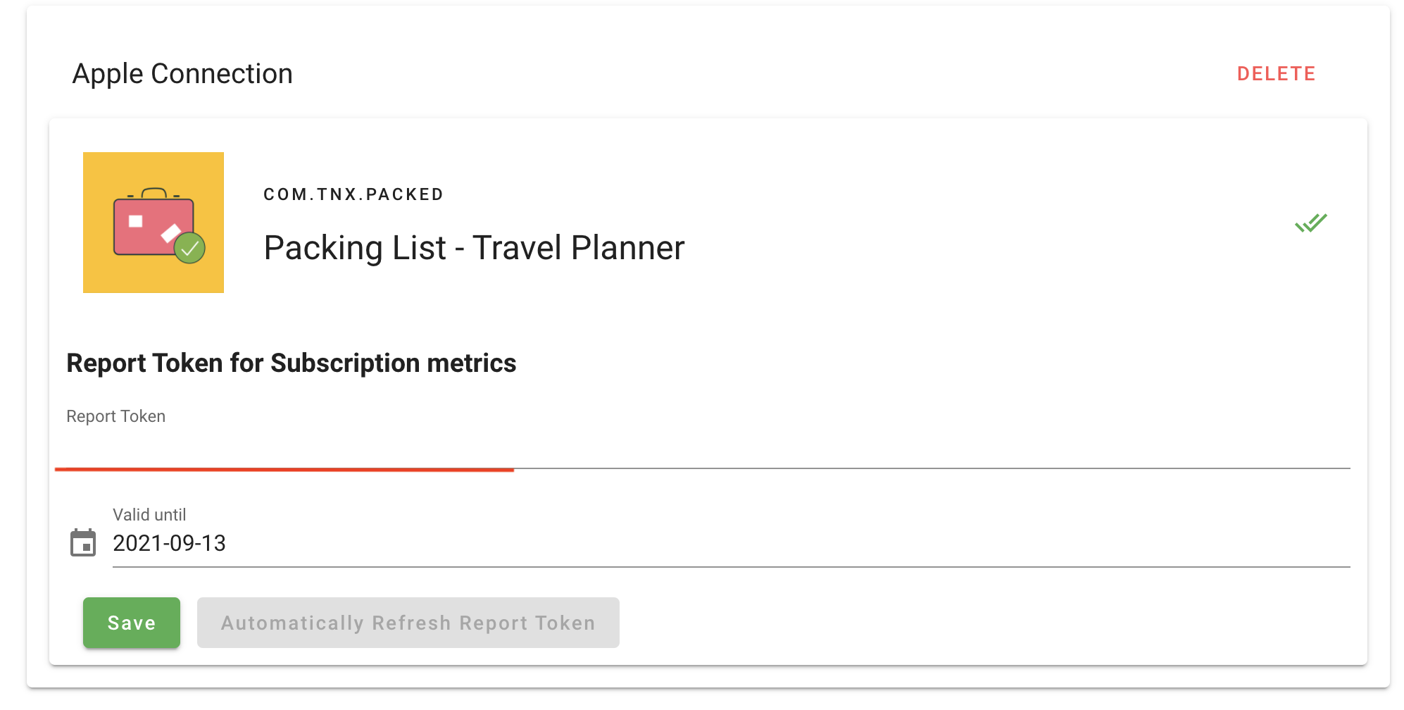 Step 4 to connect LinkFive to your Apple App Store Reports Step 4 to connect LinkFive to your Apple App Store Reports