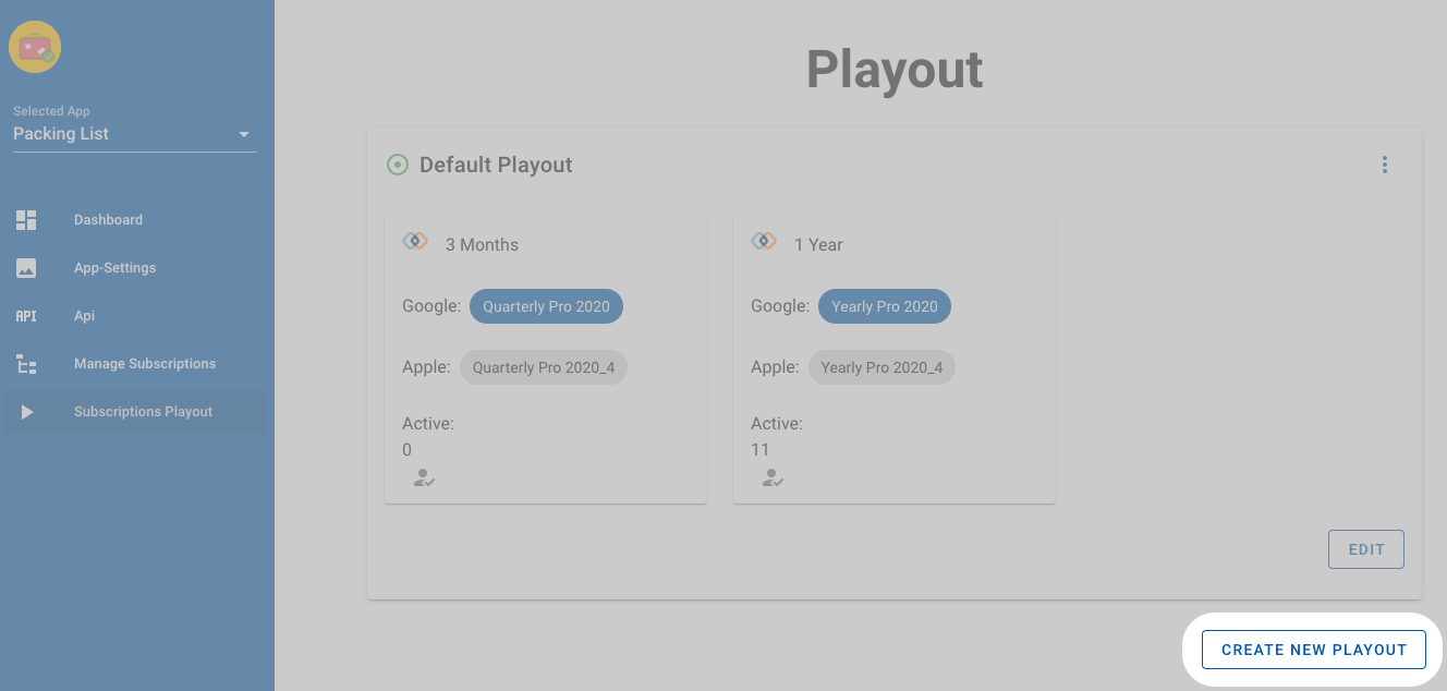 Create a new subscription playout for appstore connect review Create a new subscription playout for appstore connect review